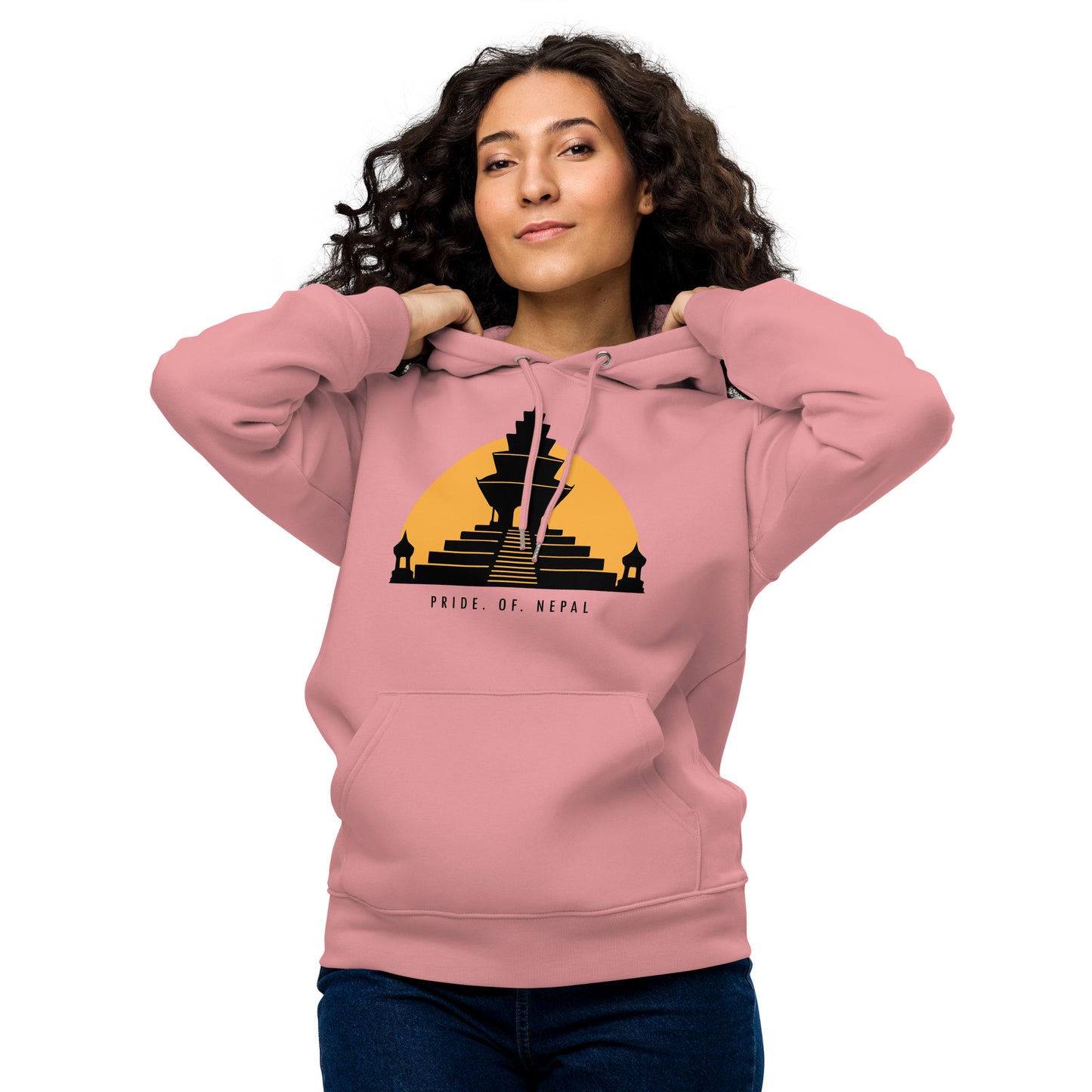 Women's Premium essential eco hoodie Plus Size Temple