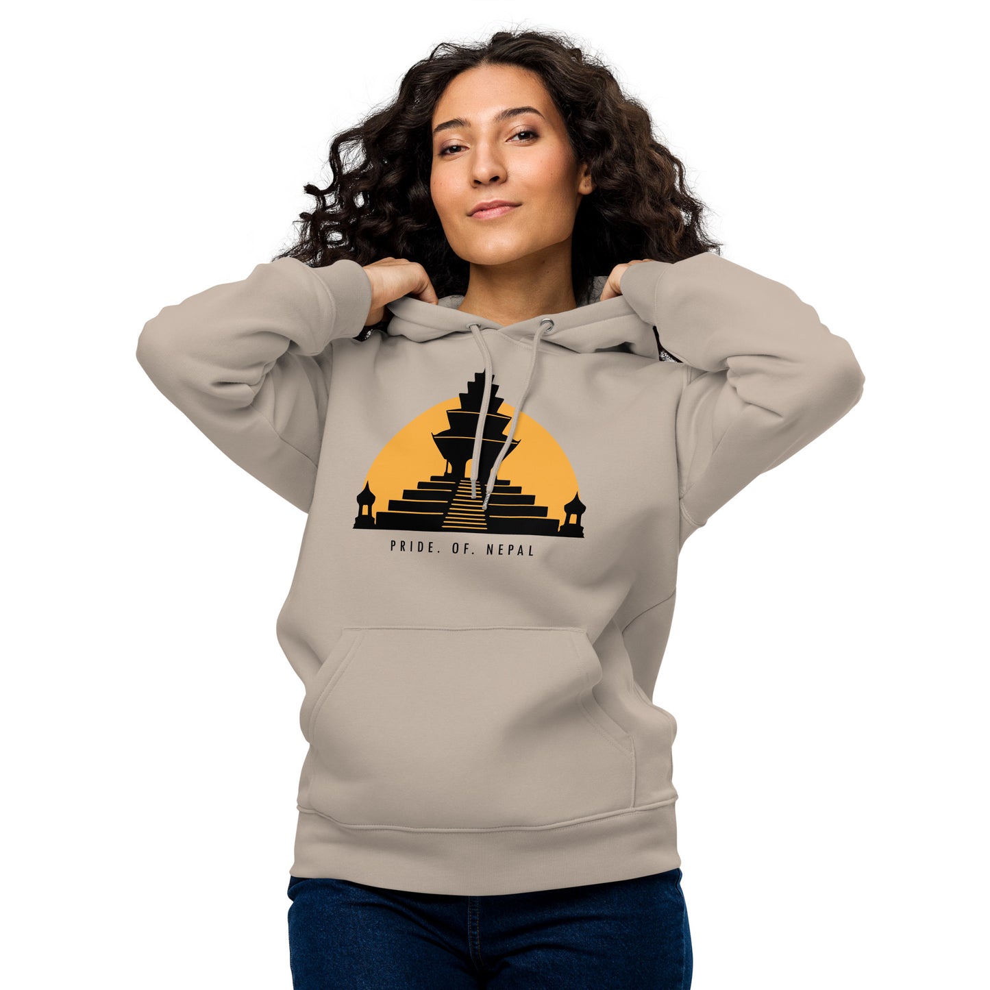 Women's Premium essential eco hoodie Plus Size Temple