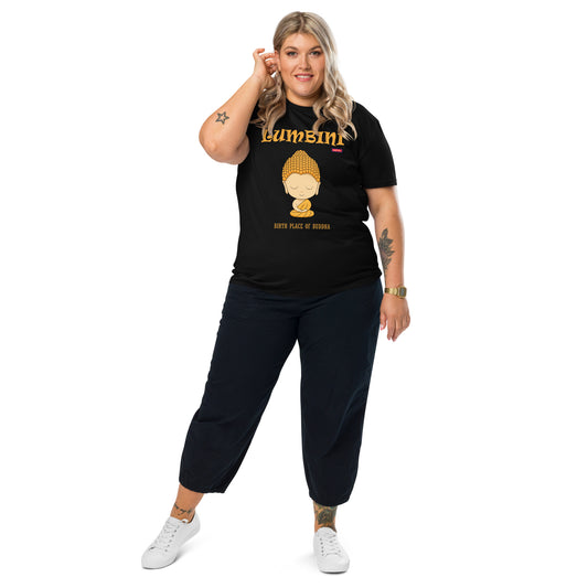 Women's organic cotton t-shirt Plus size Lumbini