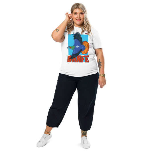 Women's organic cotton t-shirt Plus size Danfe