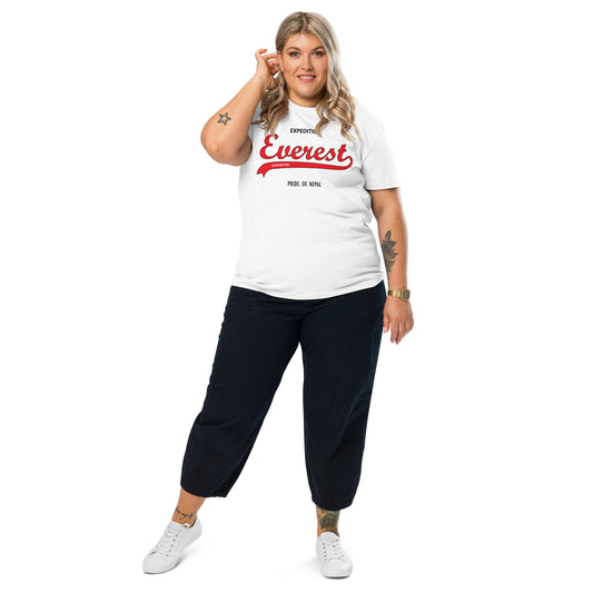 Women's organic cotton t-shirt Plus size Everest